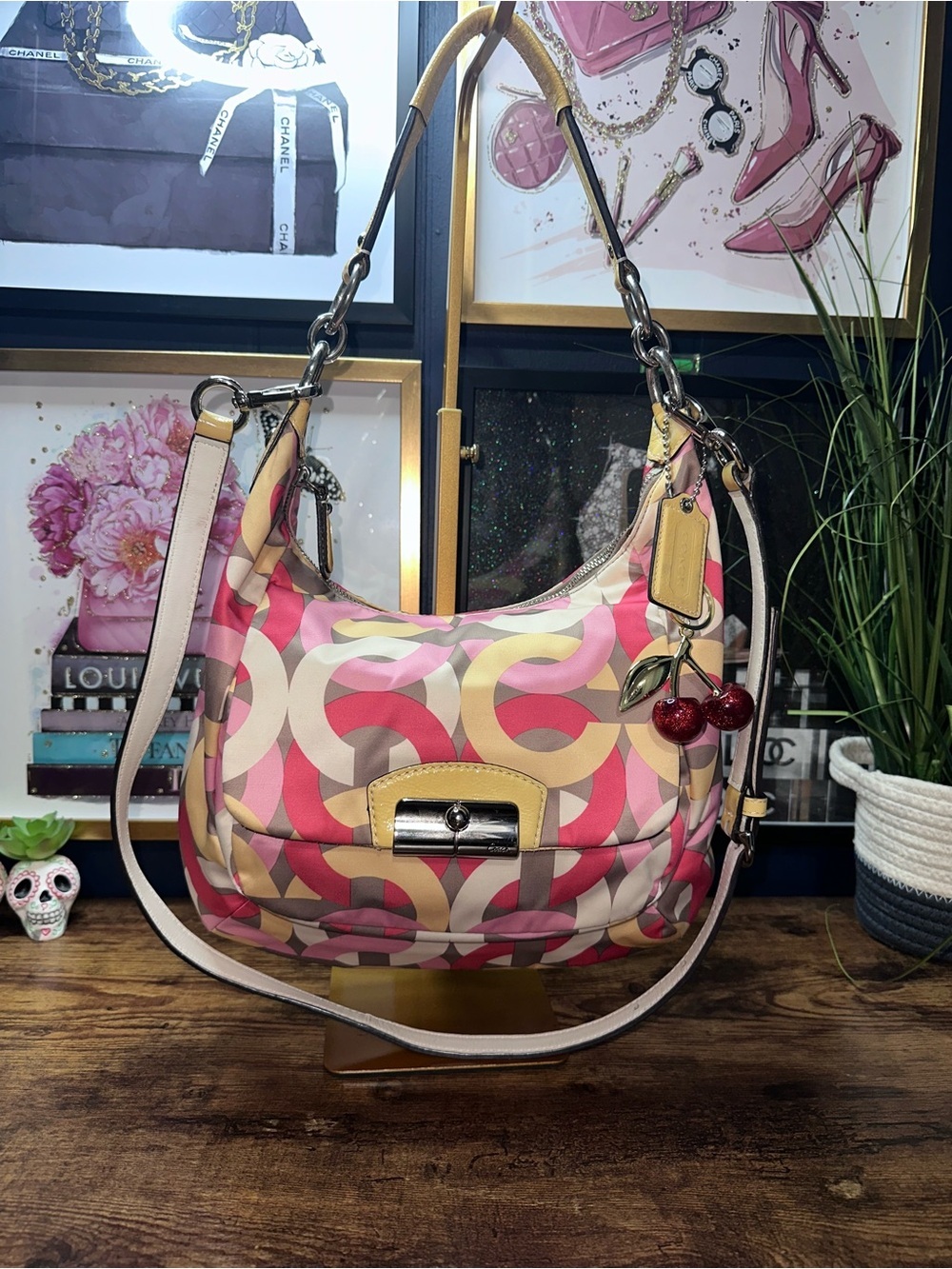 2012 Coach Kristin Signature Multicolor Bag